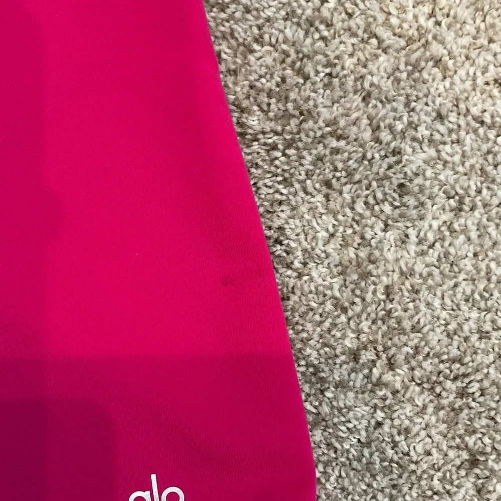 ALO Yoga Women's Vibrant Pink Bike Shorts